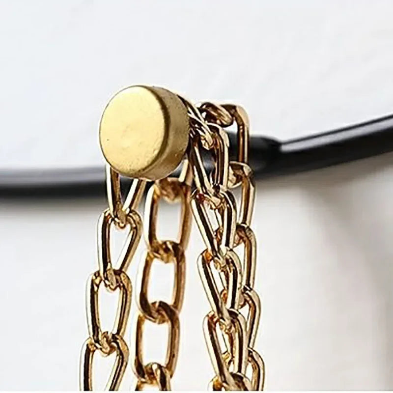 Original porte manteau mural design noir