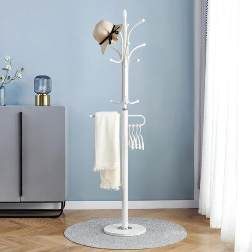 Porte-manteau couleur unie blanc