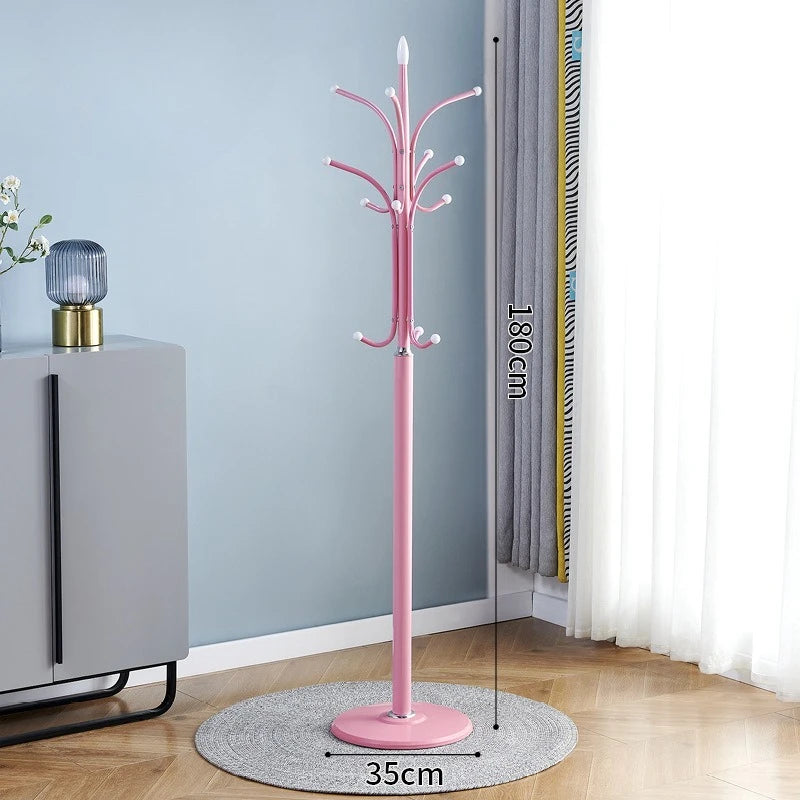 Porte-manteau couleur unie rosé