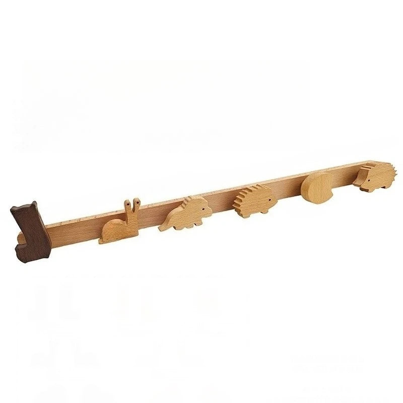 Porte-manteau mural enfant 6 crochets