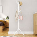 Porte-manteau pas cher sur pied blanc