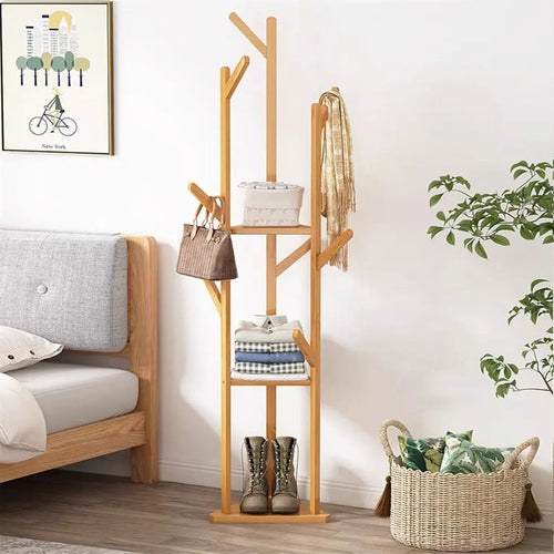 Porte-manteau sur pied design scandinave