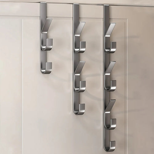 Porte-manteau sur porte d'entrée