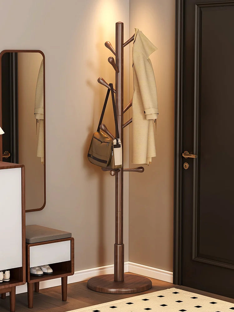 Porte manteau bois sur pied ancien