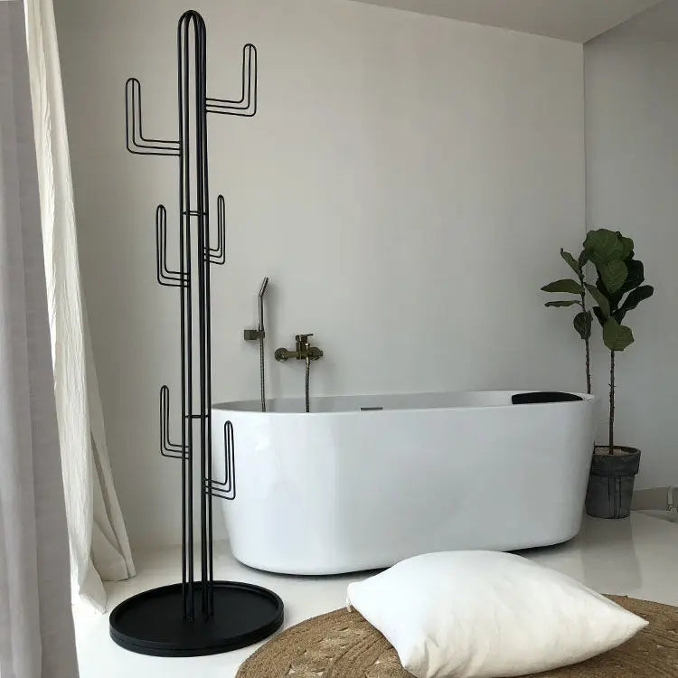 Porte manteau cactus noir