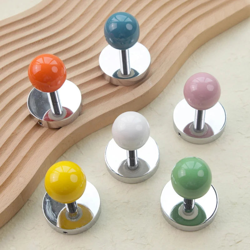 Porte manteau mural boules coloré