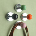 Porte manteau mural boules couleur