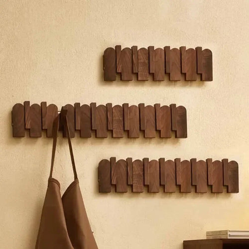 Porte manteau mural pliable