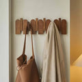 Porte manteau mural pliable 6 crochets
