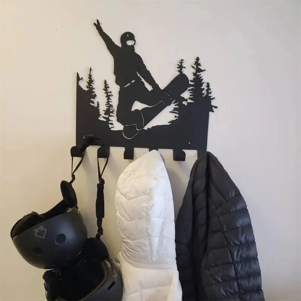 Porte manteau snowboard