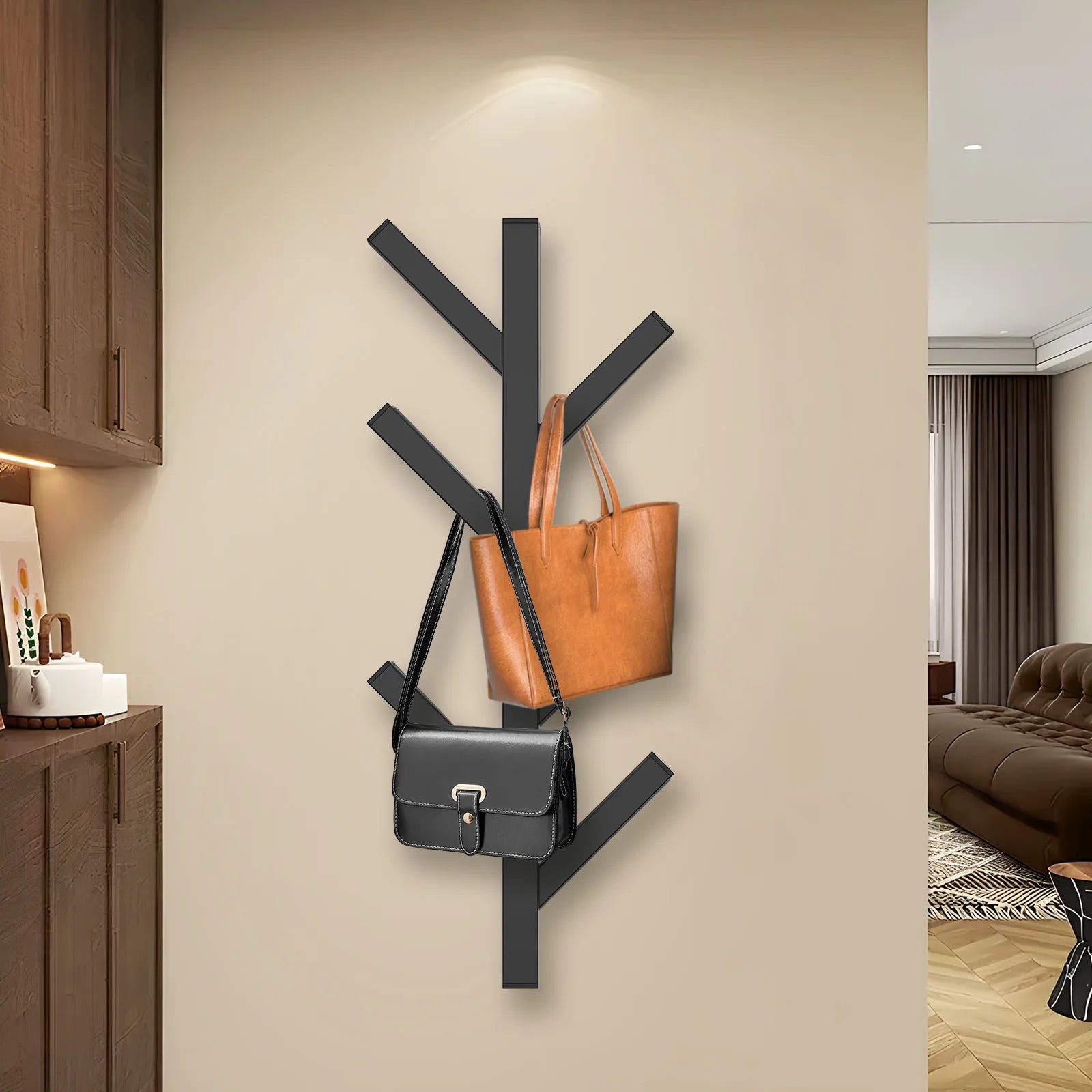 Porte manteau vertical design