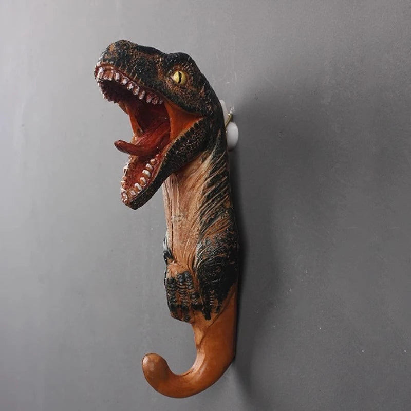 Porte manteau dinosaure