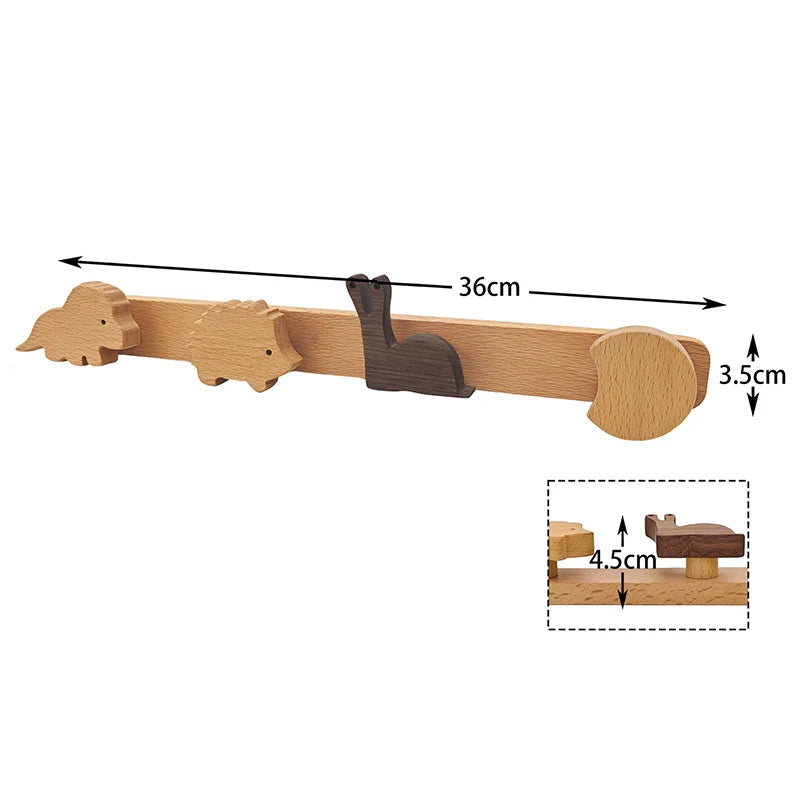 Porte manteau mural enfant