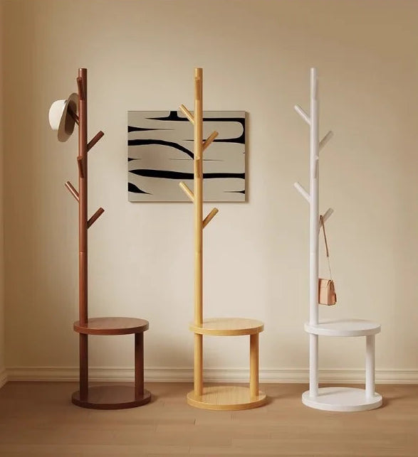 Porte vêtement en bois