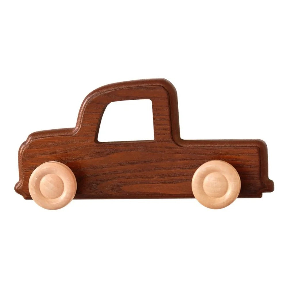 Porte manteau voiture enfant en bois