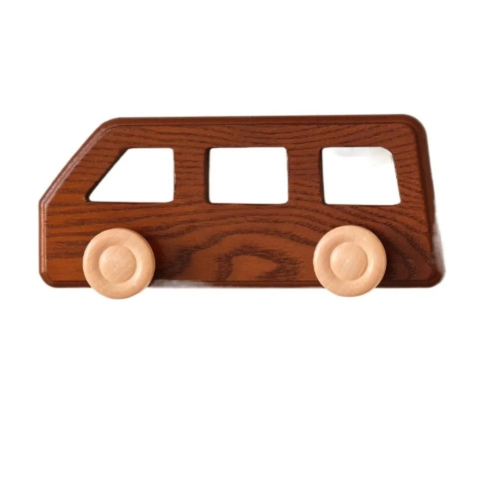 Porte manteau voiture enfant en bois